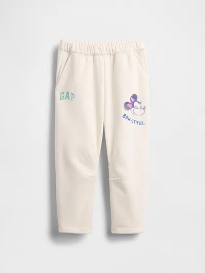 Gap × Disney Baby & Toddler Vintagesoft Barrel Sweatpants In White