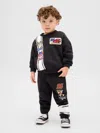 Gap × Disney Baby & Toddler Vintagesoft Cars Sweat Set In Black