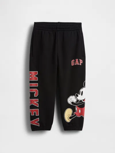 Gap × Disney Baby & Toddler Vintagesoft Joggers In Black
