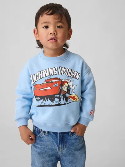 Gap Kids'  × Disney Baby & Toddler Vintagesoft Sweatshirt In Blue