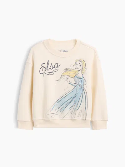 Gap × Disney Baby & Toddler Vintagesoft Sweatshirt In Elsa