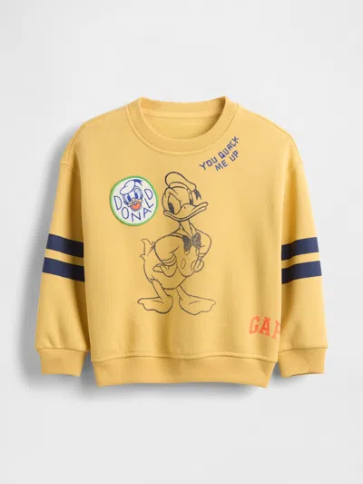 Gap × Disney Baby & Toddler Vintagesoft Sweatshirt In Yellow