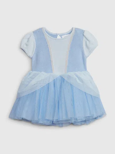 Gap × Disney Baby Cinderella Tulle Dress In Simply Blue