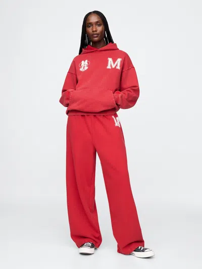 Gap × Disney Adult Extra Baggy Sweatpants In Modern Red