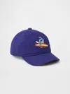 Gap × Disney Toddler Lilo & Stitch Baseball Hat In Spectrum Blue