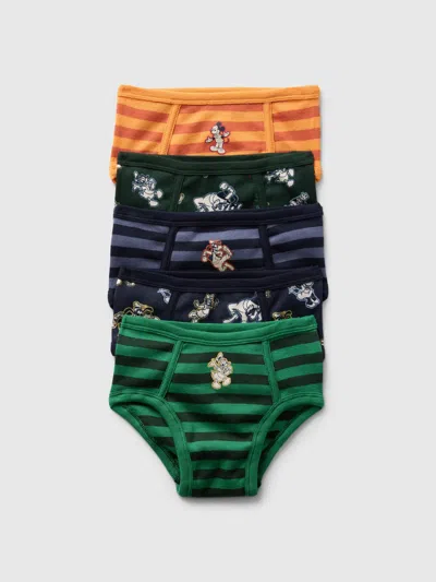 Gap Babies'  × Disney Toddler Organic Cotton Briefs (5-pack) In Mickey Mouse