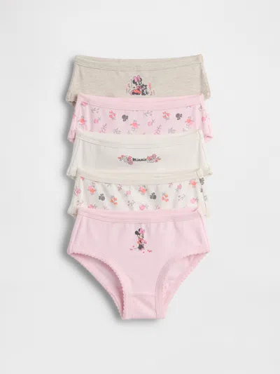 Gap Babies'  × Disney Toddler Organic Stretch Cotton Briefs (5-pack) In Multi