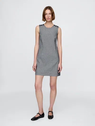Gap × Dôen Gingham Denim Mini Dress