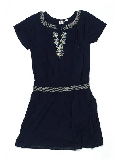Pre-owned Gap Kids' Dress In Blue