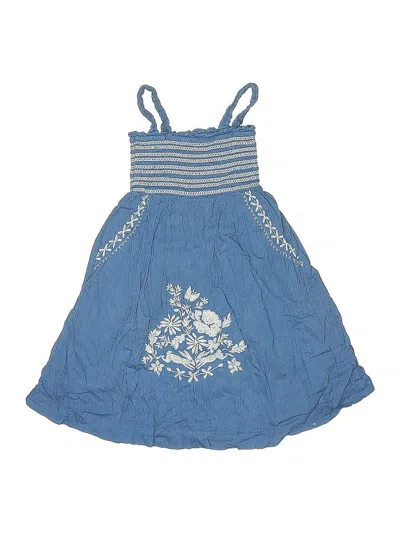 Pre-owned Gap Kids' Dress In Blue