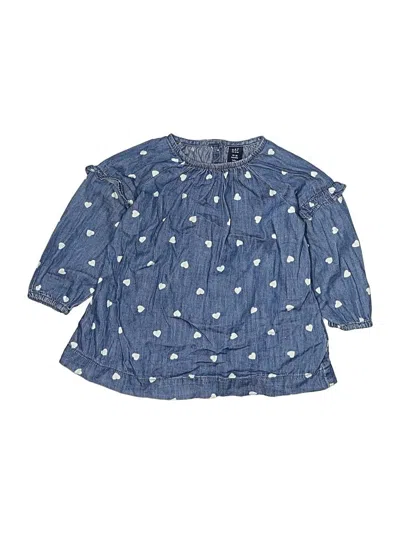 Pre-owned Gap Kids' Dress In Blue
