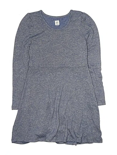 Pre-owned Gap Kids' Dress In Blue