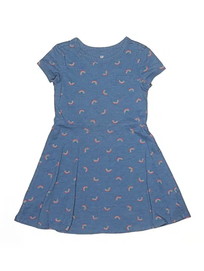 Pre-owned Gap Kids' Dress In Blue