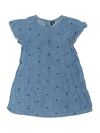Pre-owned Gap Kids' Dress In Blue
