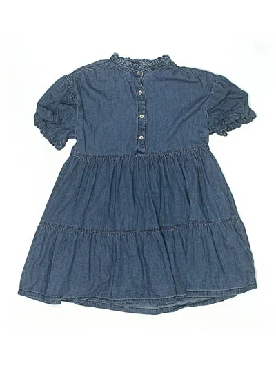 Pre-owned Gap Kids' Dress In Blue
