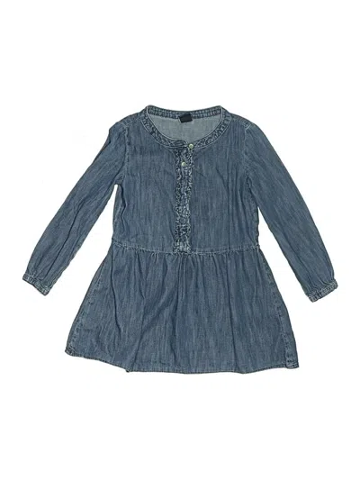 Pre-owned Gap Kids' Dress In Blue