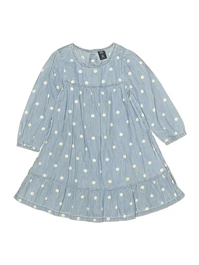 Pre-owned Gap Kids' Dress In Blue