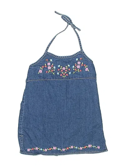 Pre-owned Gap Kids' Dress In Blue