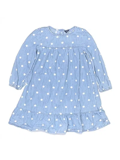 Pre-owned Gap Kids' Dress In Blue