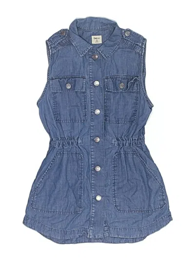Pre-owned Gap Kids' Dress In Blue