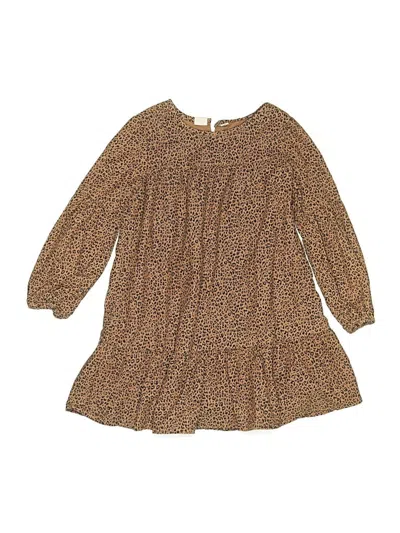 Pre-owned Gap Kids' Dress In Brown