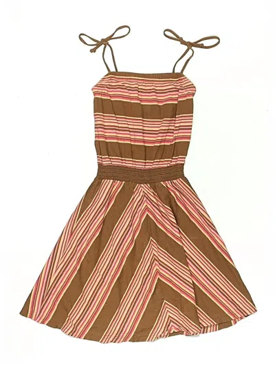 Pre-owned Gap Kids' Dress In Brown