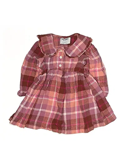 Pre-owned Gap Kids' Dress In Burgundy