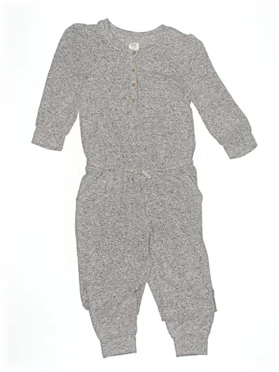 Pre-owned Gap Kids' Dress In Gray