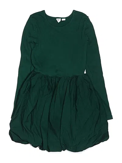 Pre-owned Gap Kids' Dress In Green