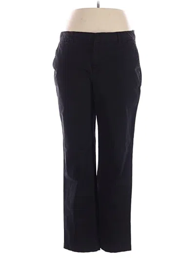 Pre-owned Gap Dress Pants In Black