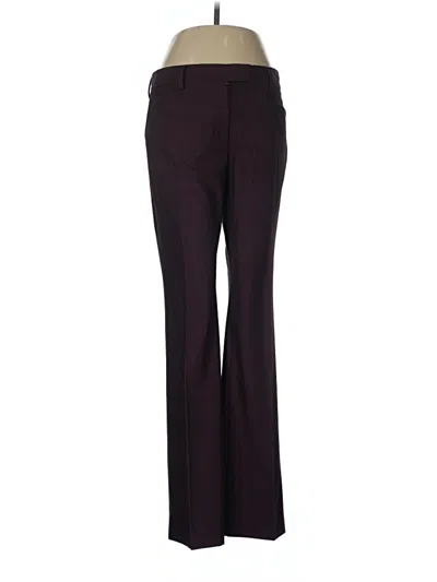Pre-owned Gap Dress Pants In Burgundy