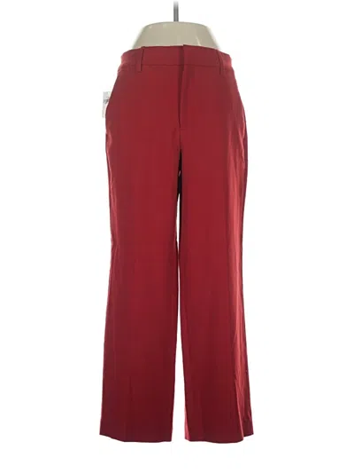 Gap Dress Pants In Burgundy