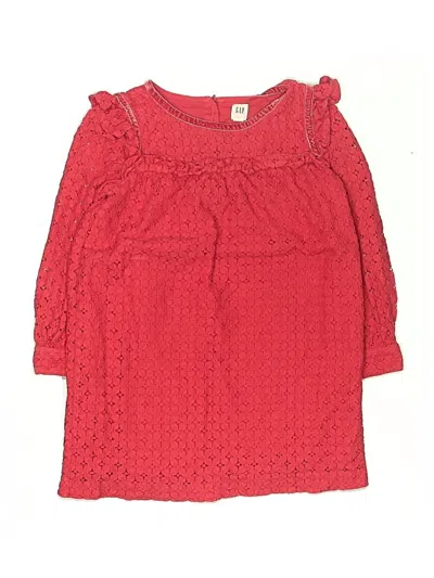 Pre-owned Gap Kids' Dress In Red