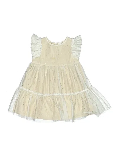 Pre-owned Gap Kids' Dress In Tan