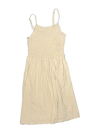 Pre-owned Gap Kids' Dress In Tan