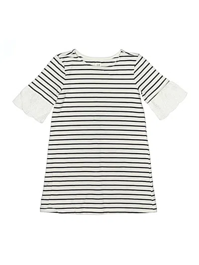 Pre-owned Gap Kids' Dress In White