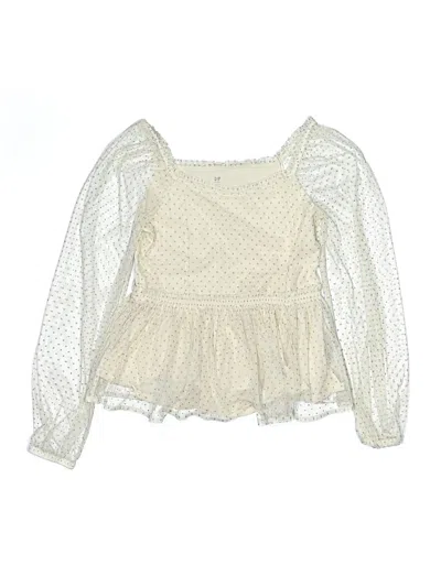 Pre-owned Gap Kids' Dress In White