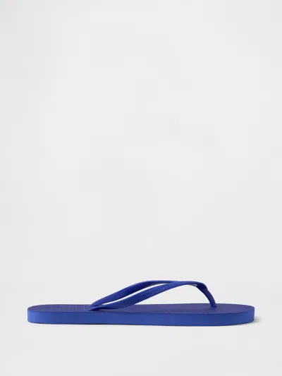 Gap Eva Flip Flops In Dazzling Blue