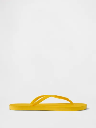 Gap Eva Flip Flops In Radiance Yellow