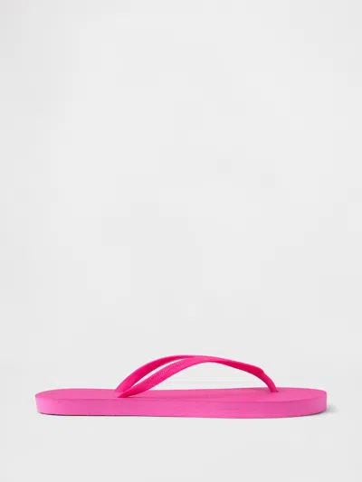 Gap Eva Flip Flops In Standout Pink