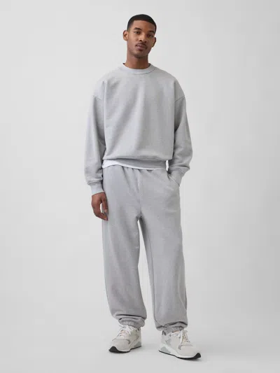Gap Extra Heavyweight French Terry Joggers In Gray