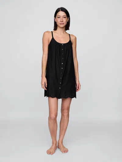 Gap Eyelet Hem Pj Dress