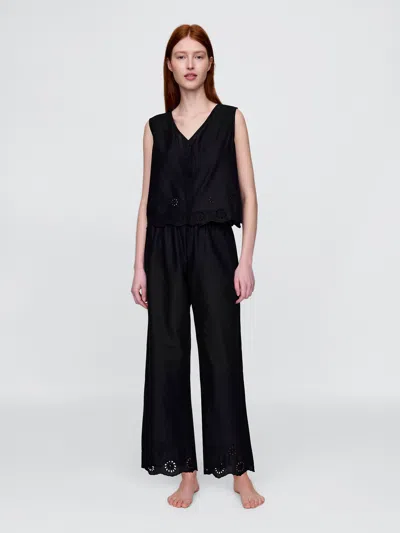 Gap Eyelet Hem Pj Pants