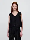 Gap Eyelet Hem Pj Top