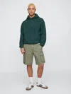 Gap Factory 11" Essential Cargo Shorts In Gray