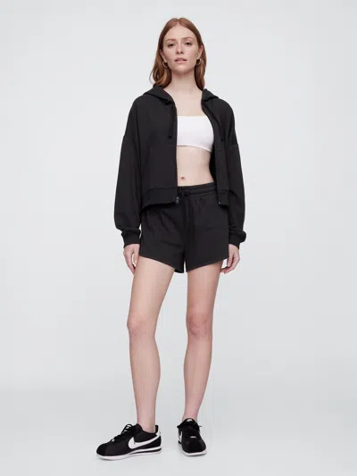 Gap Factory 3" Pull-on French Terry Shorts In Black