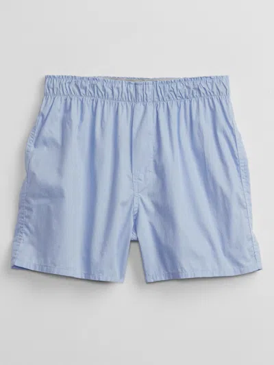 Gap Factory 4" Boxers In Blue