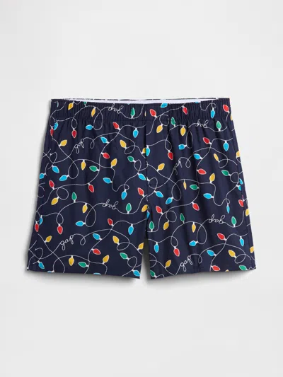 Gap Factory 4" Boxers In Blue