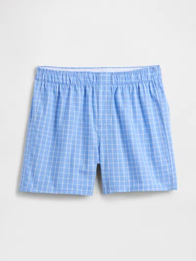 Gap Factory 4" Boxers In Blue