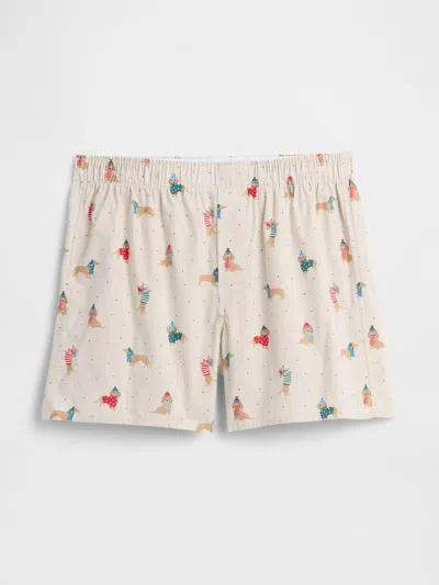 Gap Factory 4" Boxers In Brown